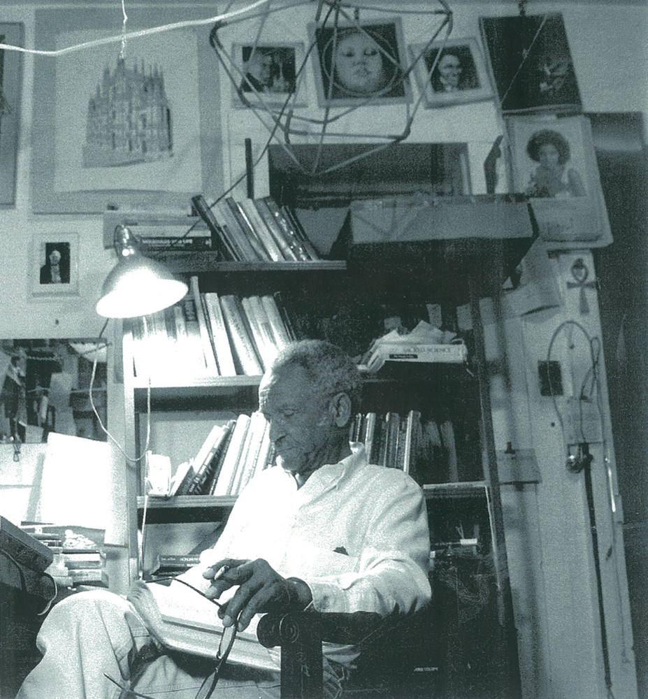 Doc Powell in study