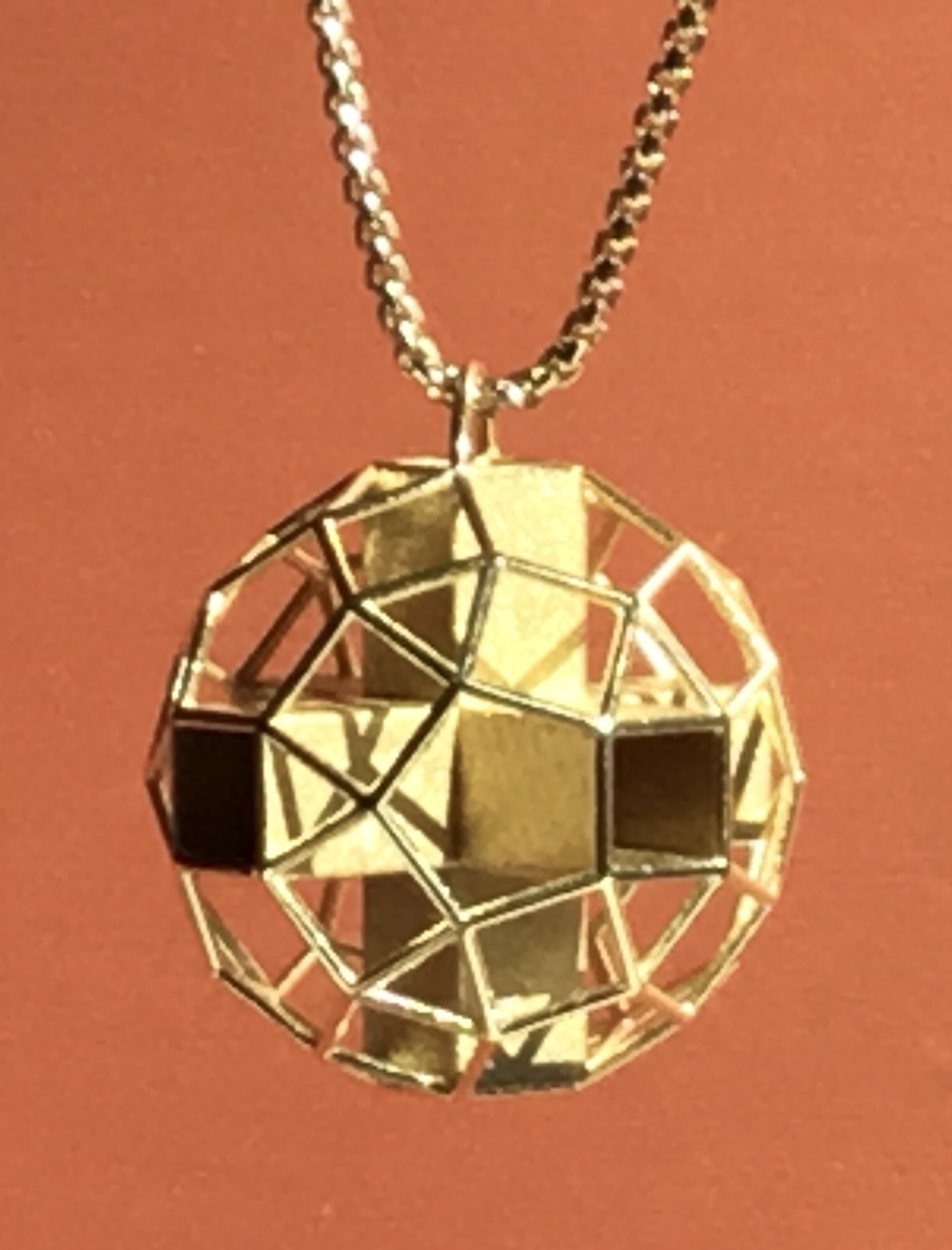close up of pendant